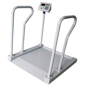 醫(yī)院透析科室輪椅秤使用說明及操作步驟(圖1) 輪椅秤